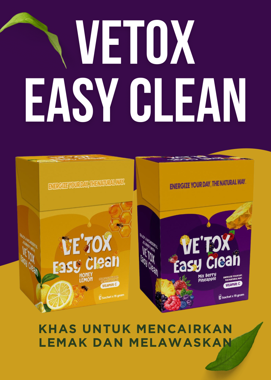 VETOX Easy Clean Honey Lemon - Sachet 15 gram